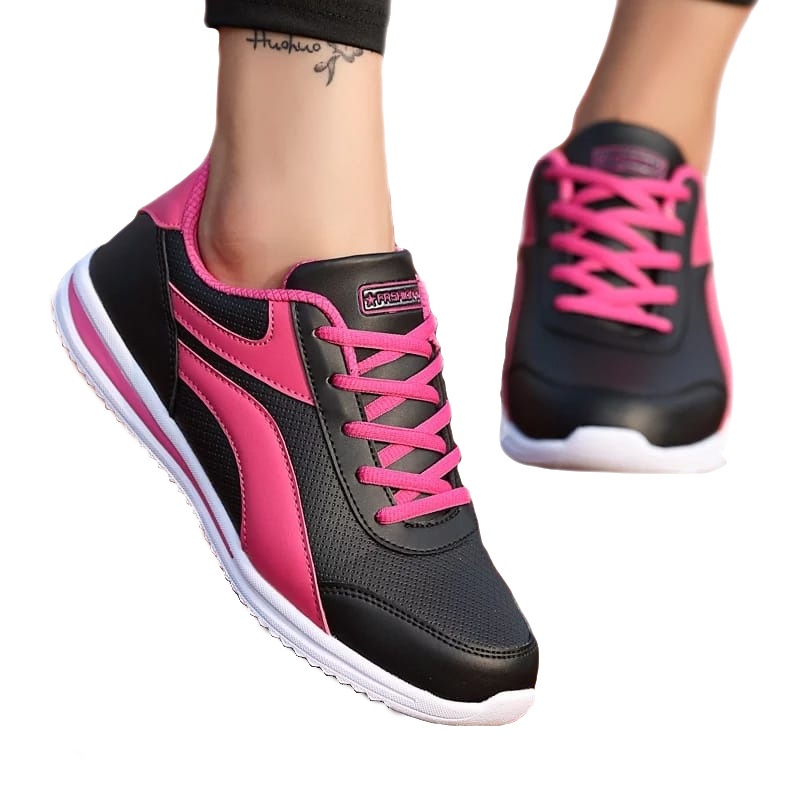 Sepatu Wanita Dewasa Running Terbaru Sneakers Korea Kekinian KSM 12