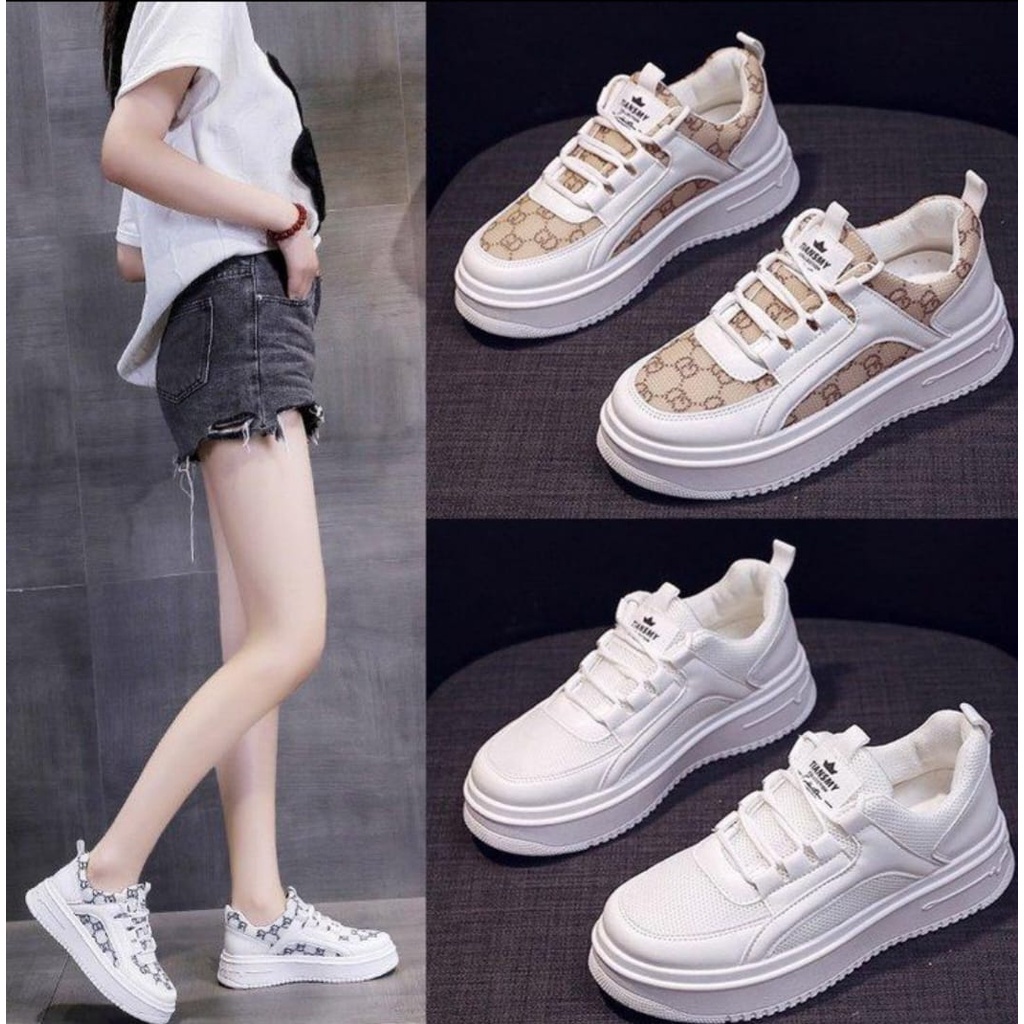 Sepatu Wanita Fhasion Sepatu Cantik Sneakers Korea KSM 14