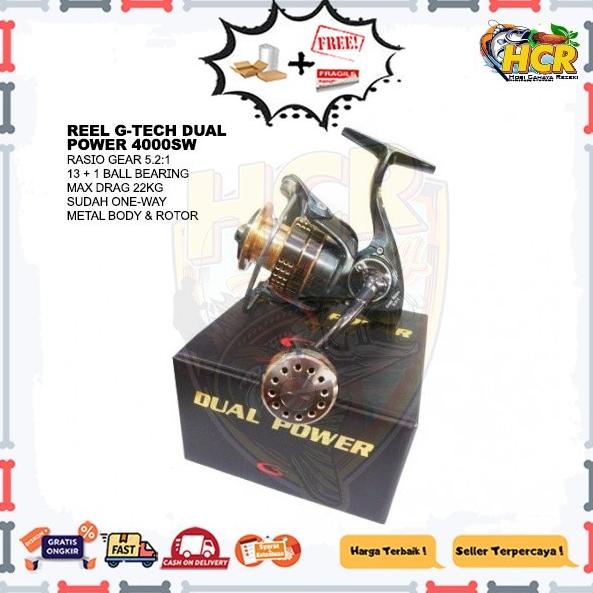 NEW  Reel G-Tech Dual Power 4000Sw