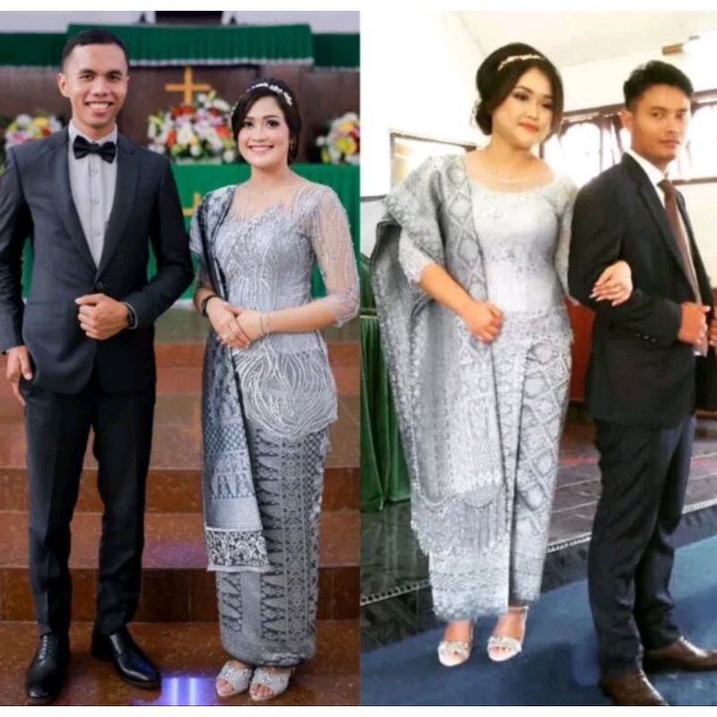 SONGKET PALEMBANG MOTIF LEPUS HALUS GEBENG ABU ORIGINAL