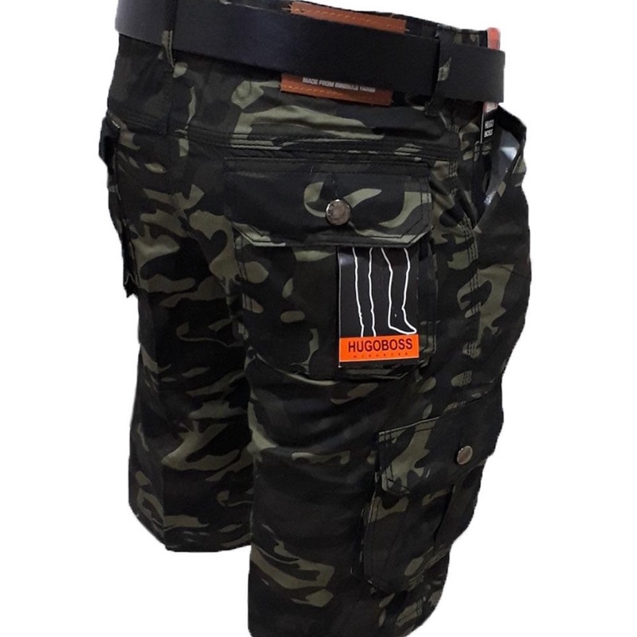 GROSIR COD Celana Pendek Cargo Loreng / Celana Cargo Pendek Loreng / Celana Loreng Pendek / Celana C