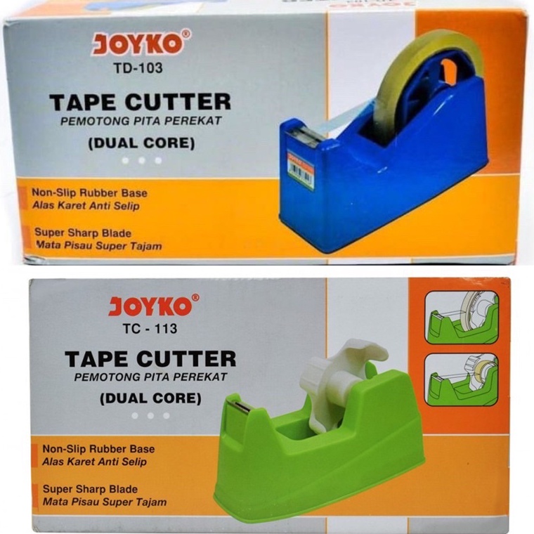 

Diskon.. Tape Dispenser Tempat Isolasi 1inchi 0.5inchi JOYKO TD-103 / TC-113 39