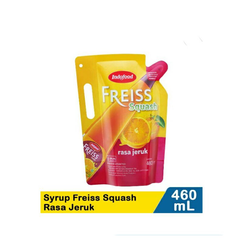 Indofood Syrup Freiss Squash Jeruk 46OmL