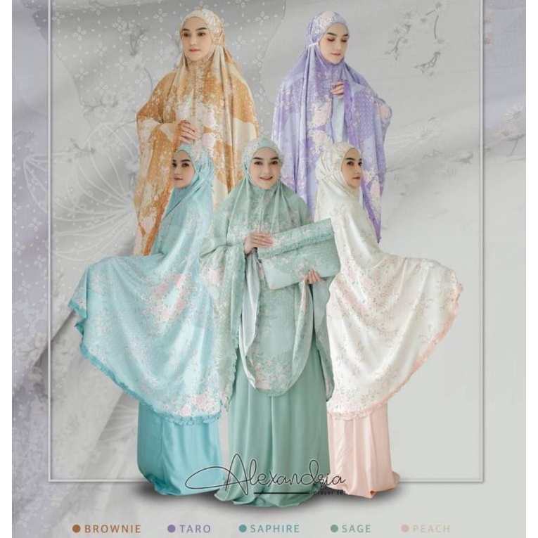 [PROMO] MUKENA Alexandria Prayer Set by. NARARYA