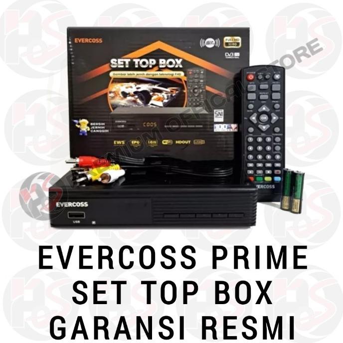 Evercoss Megabox STB Set Top Box TV Digital GARANSI RESMI