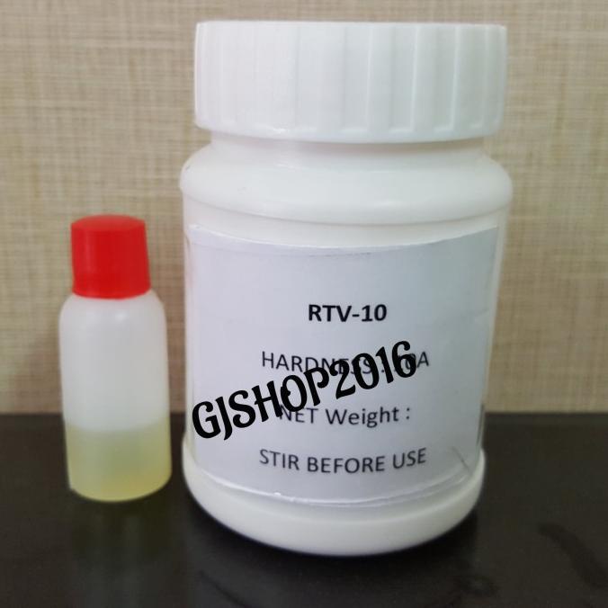 Silicone Rubber RTV 10 Hardness Sangat Lunak 10A, 1kg