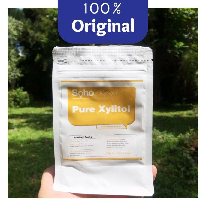 

>*>*>*>*] Xylitol Sweetener 100 Gram - Pemanis Alami Bebas Diabetes - Pure