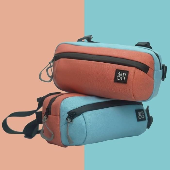 Terlaris Tas Sepeda Tabung/Cylinder Handlebar Bag Iemoo Original
