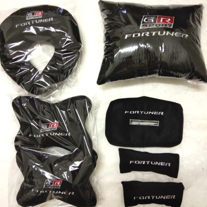 NEW  Carset Toyota Fortuner GR Sport sandaran kepala headrest Bantal Mobil