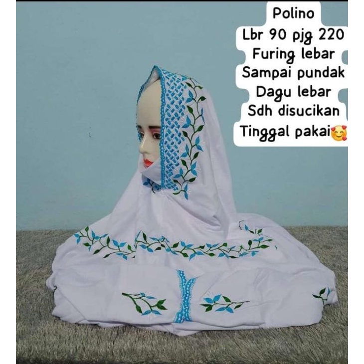 Mukena Bordir Terusan By Almukhtar