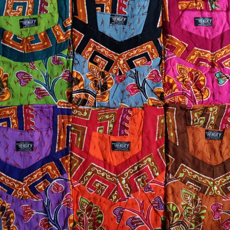 DASTER HENGKY SIKAK MOTIF REMEKAN WARNA