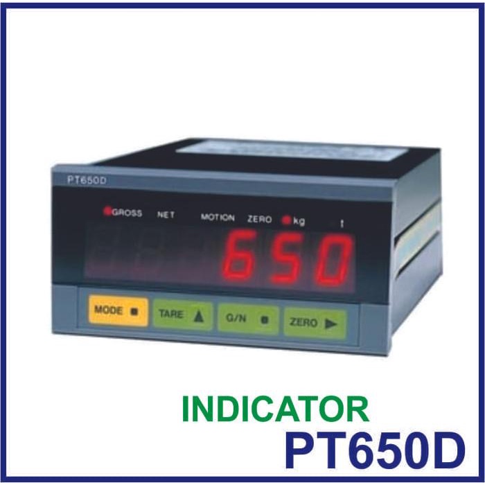Indt Pt650D Chimei Indicator Weight Controller Berat Pt 650 D / Pt 650D
