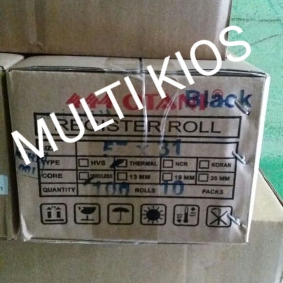 

Aurealiamall Kertas Struk Thermal Otani 57X31 / 57 X 30 Black