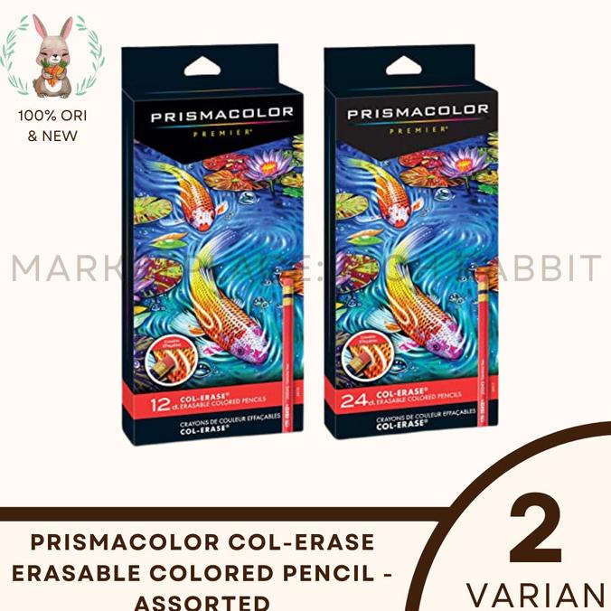 

Prismacolor Col Erase Erasable 12 and 24 Colored Pencils 20517