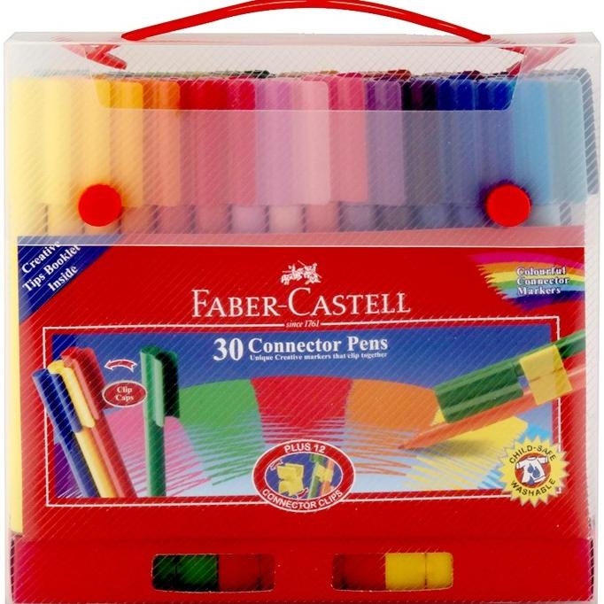 

Connector Pen 30 Warna Faber Castell Gift Set