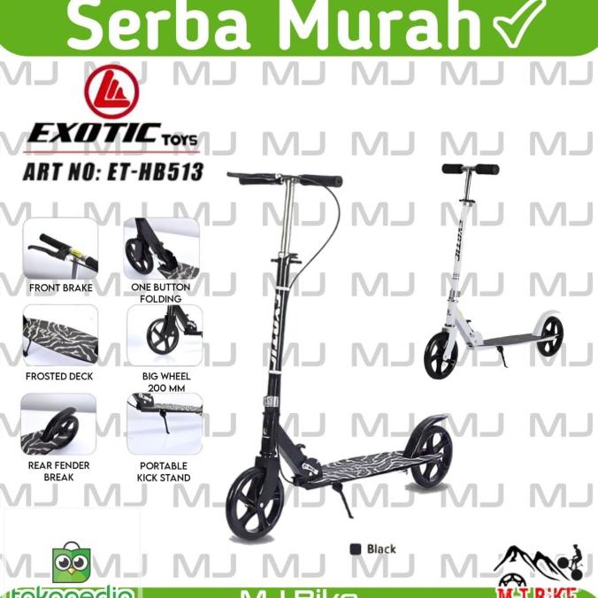 TERLARIS Scooter ET-HB 513 Scooter Anak & Dewasa
