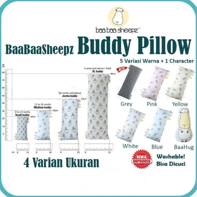 BaaBaa Baabaasheepz Bed Time Buddy Bantal Baba sheep bantal guling