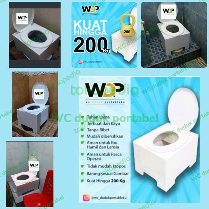 kursi closet portable/Toilet Duduk Portable/wcportable/closet duduk/WC