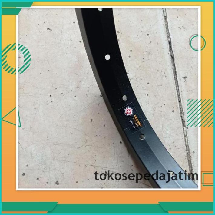 DISKON VELG SEPEDA 12 ALOY HITAM ATLANTIS 16L 