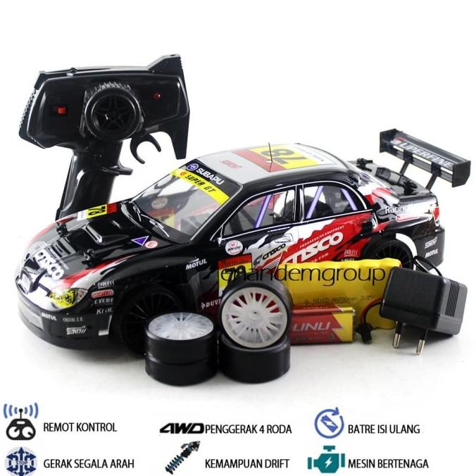 Mainan Mobil Remot Kontrol RC Drift Super Turbo