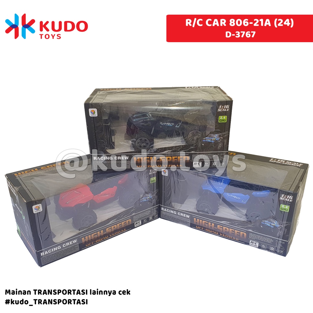 Kudo Toys - Mainan Anak R/C CAR 806-21A (24)  D-3767