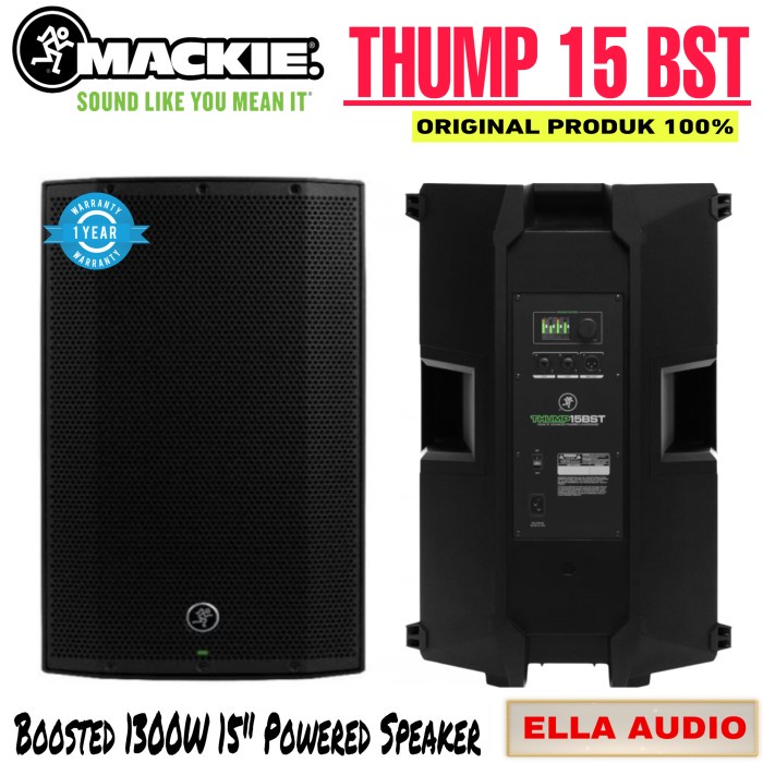 Mackie Thump 15 BST Powered Speaker Aktif Boosted '1300W 15"inch Murah