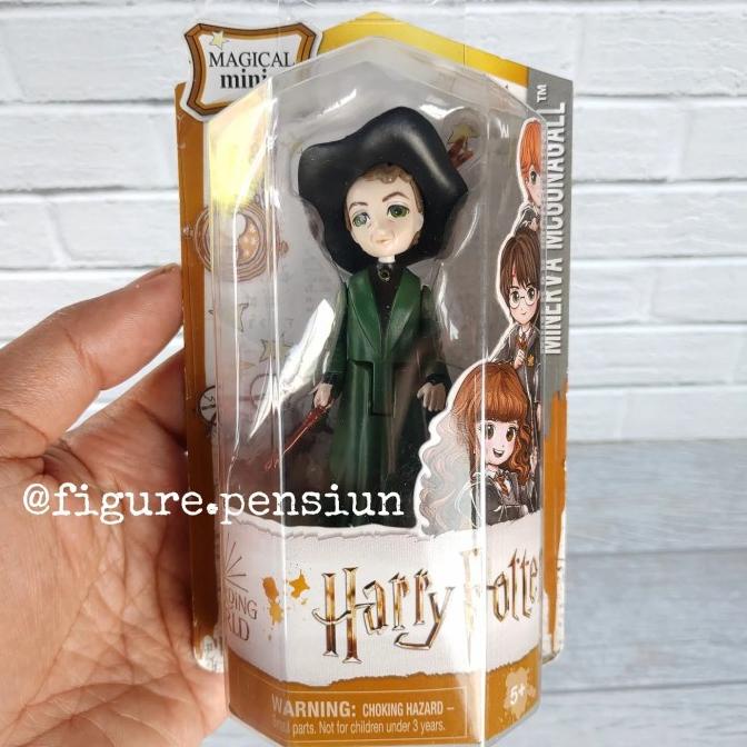 WIZARDING WORLD HARRY POTTER MINERVA MCG MAGICAL MINIS FIGURE SPIN MAS