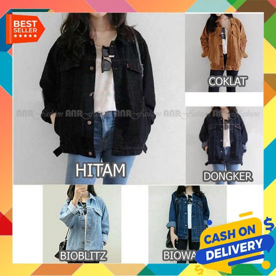 Jaket Wanita Korea Import Cwe Distro Cewek Jins Uo554 Jaket Levis Yw154 Off White Station Best Sell 