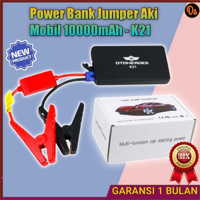Aqq Power Bank Jumper Aki Mobil Car Jump Starter Usb 10000Mah Otoheroes