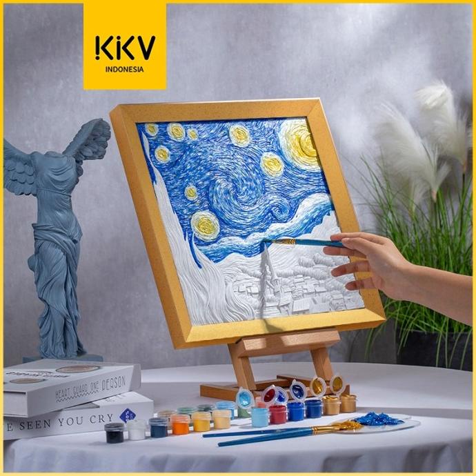 

KKV - Set Melukis Ukuran Besar RELIFE3D Relief color painting series