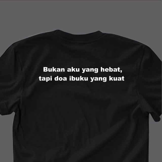 [COD] Tetestuang Kaos Doa Ibu | Kaos Kata-Kata | kaos quotes