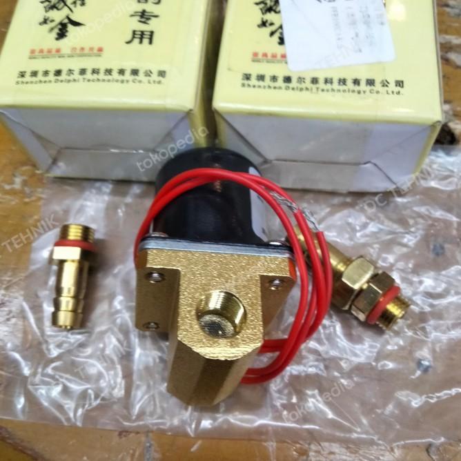 Solenoid Valve Mini Katup Las Argon Df2-3-B Ac220V Dc24V Ac36V