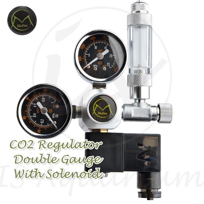 Mufan Regulator Co2 Solenoid Aquascape Regulator Co2 Mufan Solenoid