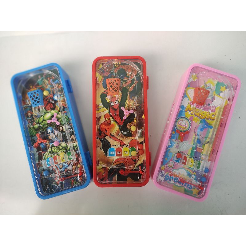 

Tempat Pensil Anak Karakter - tempat pensil Mainan Pinball - tempat pensil dengan kata sandi