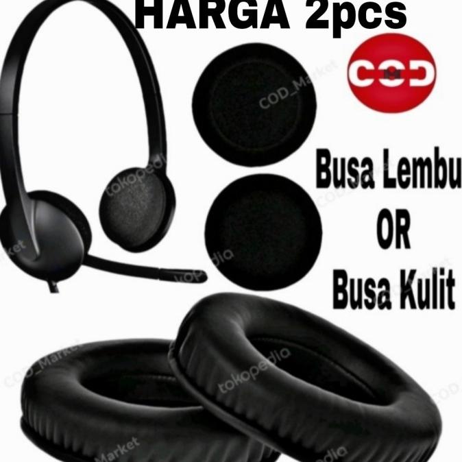 Busa Headset Logitech H111 H110 / Bahan Busa Lembut Dan Kulit / Earpad