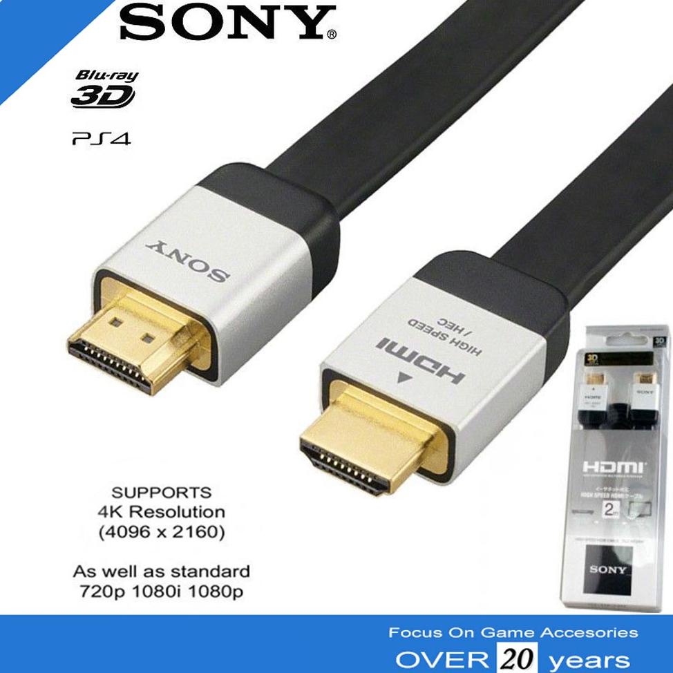 7.7 Kabel Cable Hdmi To Hdmi Full Hd 3D 4K Ps3 Ps4 Ps5 Pc Laptop Tv Led Gold Plate