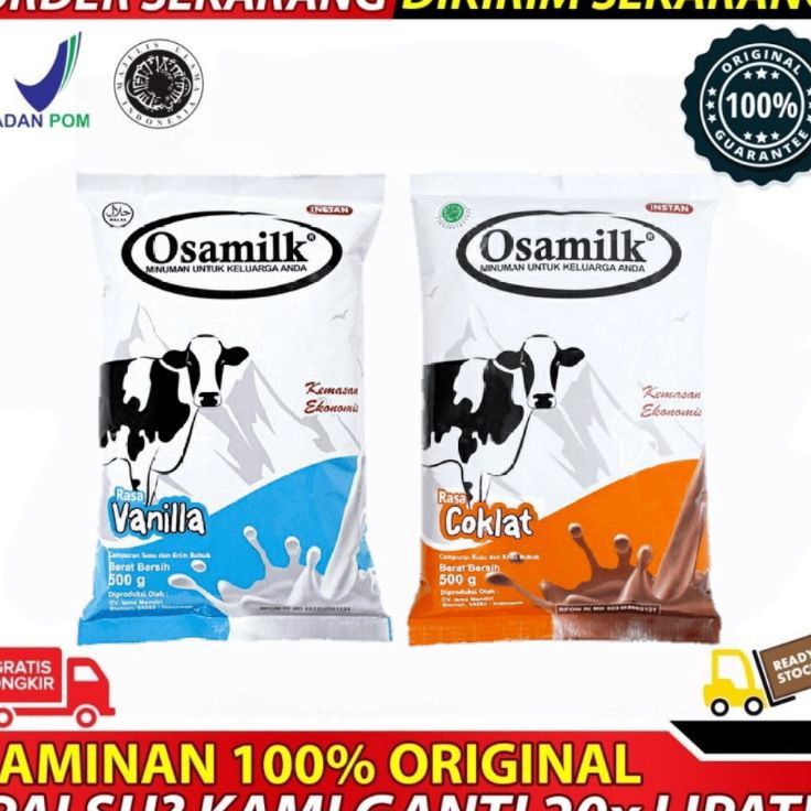 

Stok terbaru GROSIR OSAMILK 500gr SUSU GEMUK BADAN SEHAT