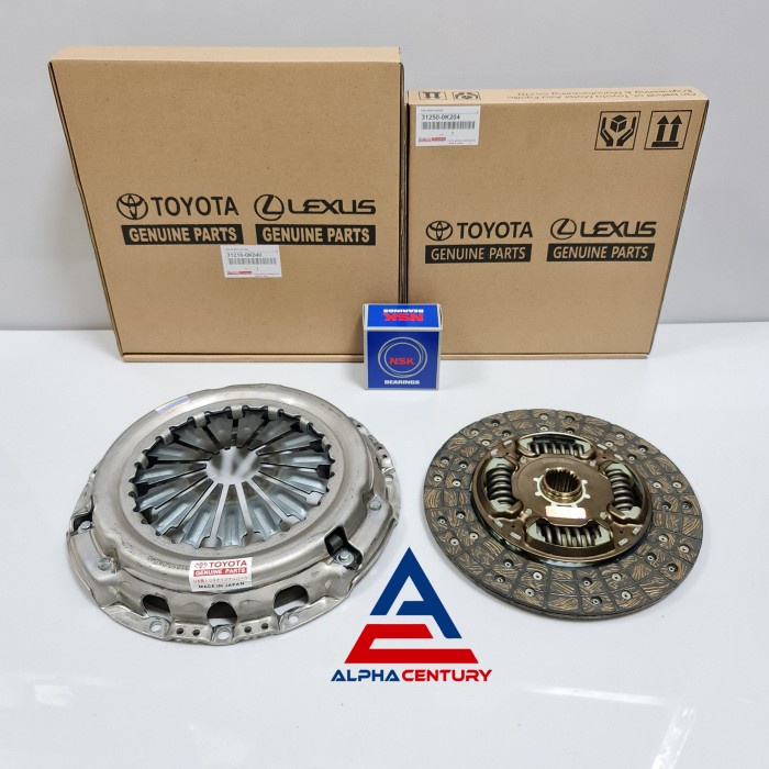 KOPLING SET FORTUNER DIESEL 2.5 HILUX 2.5 2KD ORI GARANSI