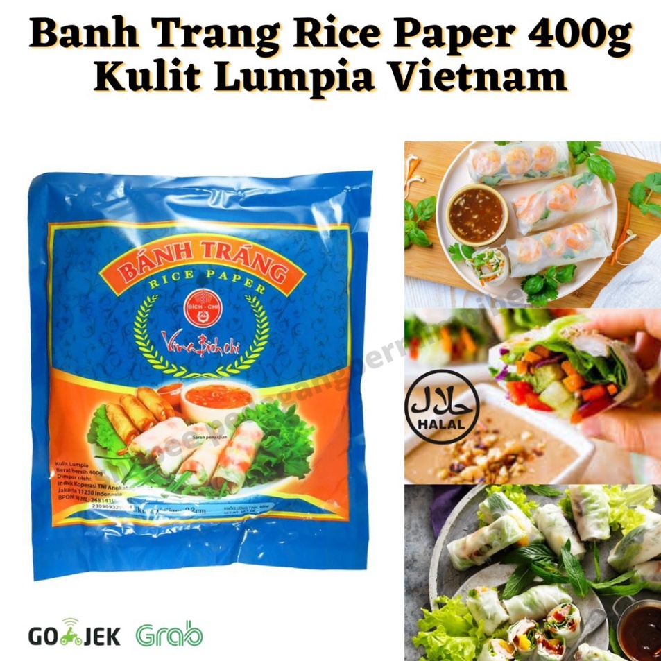 

Promo Sale Banh Trang Rice Paper 400gr 22cm | Kulit Lumpia Vietnam | Rice Paper