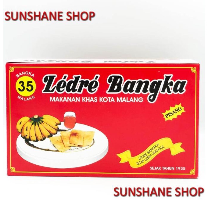 

Ledre pisang bangka oleh oleh khas malang isi 5 pak / 50 pcs sal