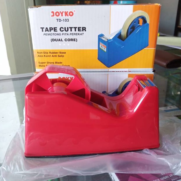 

Top Produk.. Tape Cutter / Dispenser Tape / Pemotong Isolasi Meja TD-103 Joyko VHQ