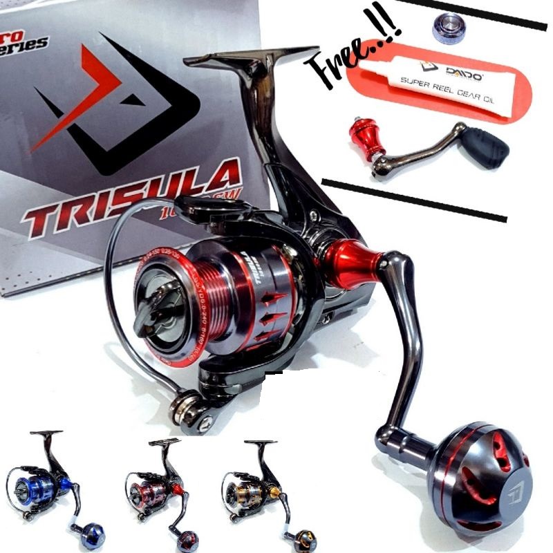 REEL PANCING SPINNING POWER HANDLE DAIDO TRISULA SW1000 I SW2000 I SW3000 I SW4000 I SW6000