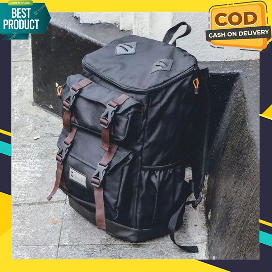 Tas Ransel Gendong Export Backpack Fashion Korea Pria Cowok Wani Bq483 Trd21 Tampilan Kalem K Tas Ra