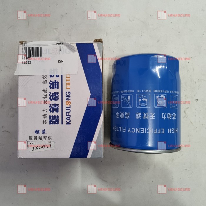 YNDO Oil Filter Oli Kafulong WB202 4DW92 JX0811 JX-0811 JX0811A
