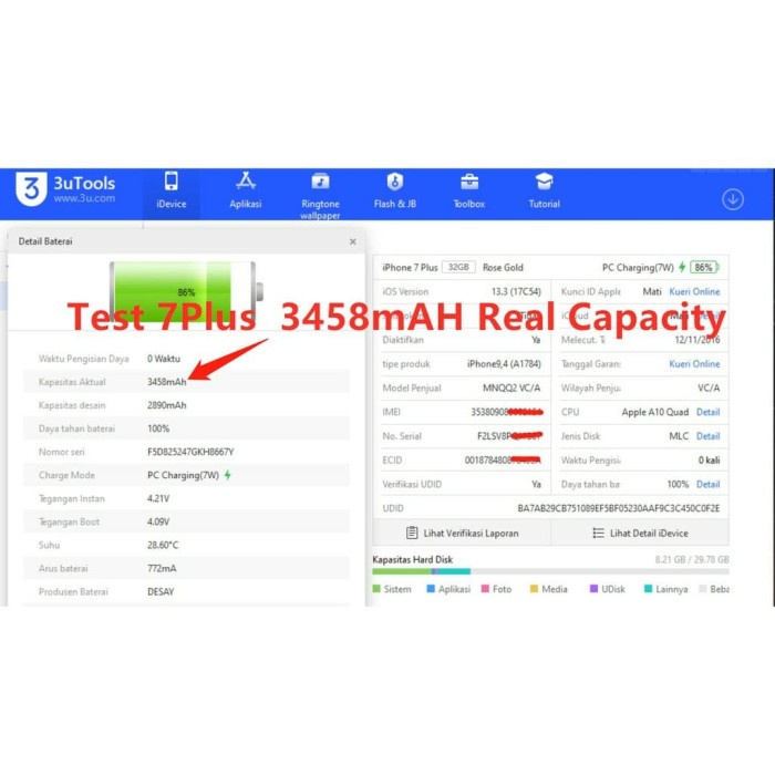 DISKON SPESIAL BATRE BATERAI IPHONE 6S DOUBLE POWER CORTEX ORIGINAL TERMURAH
