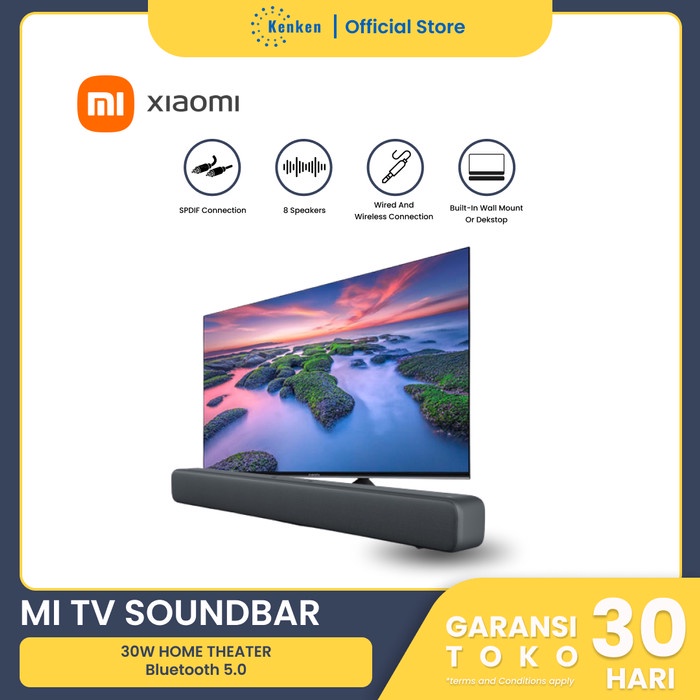 Xiaomi TV Soundbar Wired and Wireless Audio with 8 Speakers Original