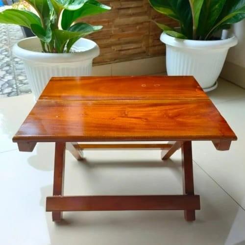 Terlaris Meja Belajar Kayu, Rekal Meja Kayu, Rekal / Lekar Alquran