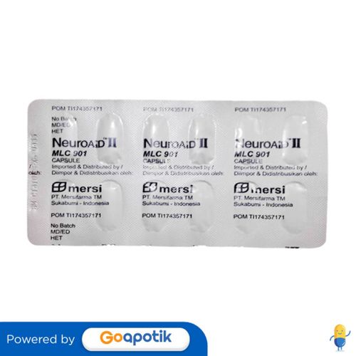 NEUROAID II MLC 901 STRIP 12 KAPSUL