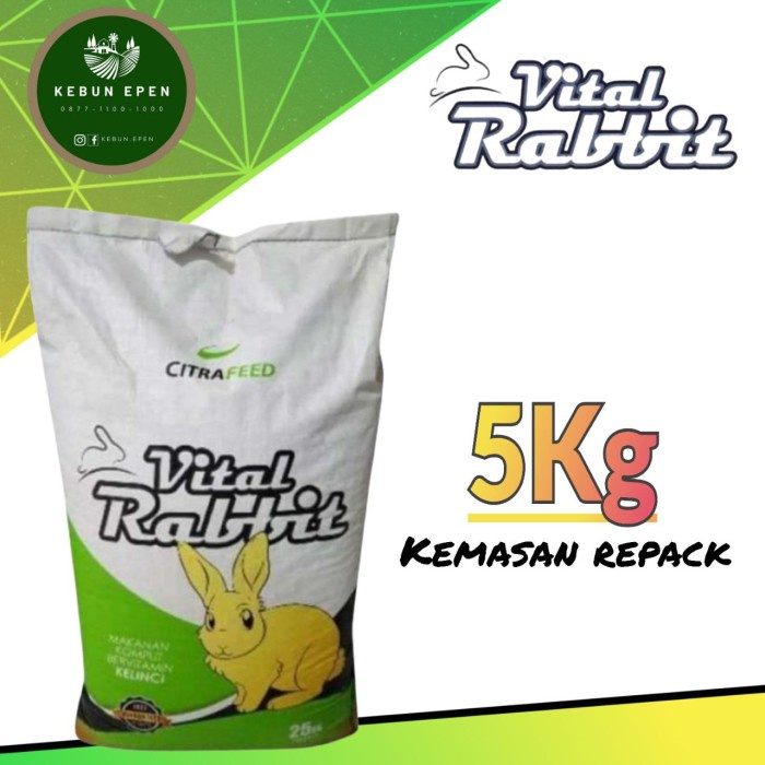 

Makanan Kelinci Vital Rabbit 5Kg (Kemasan Repack)