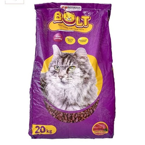 

Makanan Kucing Bolt Ikan 20 Kg Asli - Dry Food